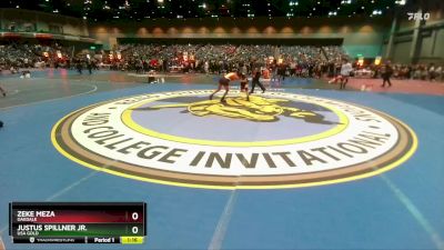 122-127 lbs Round 1 - Zeke Meza, Oakdale vs Justus Spillner Jr., USA Gold