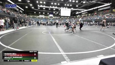 95 lbs Cons. Round 2 - Bradley Barnhart, Black Fox vs Hudson Bell, Hill City Wrestling Club