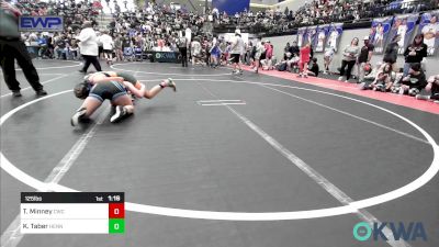 125 lbs Rr Rnd 2 - Talyn Minney, Cowboy Wrestling Club vs Kaisley Taber, Hennessey Takedown Club