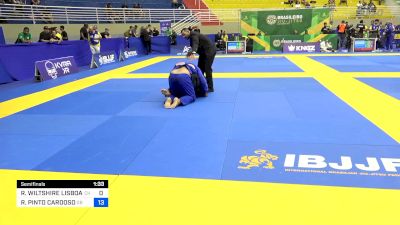 RENAN WILTSHIRE LISBOA SALLES vs ROBSON PINTO CARDOSO 2024 Brasileiro Jiu-Jitsu IBJJF
