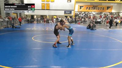 149White lbs Rr Rnd 2 - Devon Magro, Rutgers vs Noah Tapia, Hofstra-UNATT
