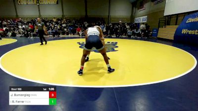 168 lbs Round Of 32 - Junior Bumanglag, Granite Hills-El Cajon vs Bradlee Farrer, Pleasant Grove (UT)