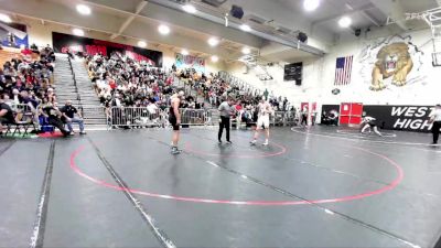 132 lbs 1st Place Match - Nathan Carrillo, St. John Bosco vs Robert Garcia, Servite