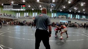 120 lbs Round 1 (6 Team) - Jayden Harper, Funky Monkey vs Jayden Russell, Florida Young Guns