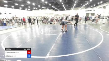 Rr Rnd 3 - Evaniee Hernandez, Madera WC vs Jazlyn Sereno, Manteca Cobras