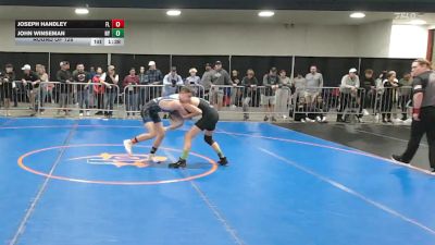 113 lbs Round Of 128 - Joseph Handley, FL vs John Winseman, NY