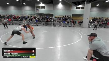 157 lbs Cons. Round 2 - Brodie Melzoni, Nolensville Wrestling Club vs Aba Autrey, Oklahoma