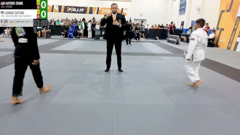 Hayden Evans vs Ahmad Qayumi 2026 PBJJF Pan American Jiu-Jitsu Championships