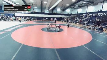 184 lbs Cons. Round 3 - Jagger Gray, Arcadia vs Nathan Kovalcik, Messiah