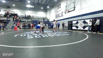 285 lbs 3rd Place - Blake Ailey, Coweta vs Bradford Kelough, Victory Christian School