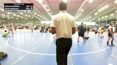 135 lbs Quarterfinal - Joshua Wasnieski, Quest School Of Wrestling MS vs Micah Engelman, Mat Assassins Red