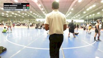 135 lbs Quarterfinal - Joshua Wasnieski, Quest School Of Wrestling MS vs Micah Engelman, Mat Assassins Red