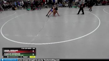 138 lbs Quarterfinal - Angel Serrano, Pomona Elite (PWCC) vs Kaedun Goodman, Kearney MatCats Wrestling Club