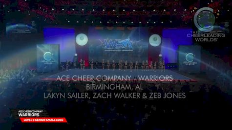 ACE Cheer Company - BHM - Warriors [2026 L6 Senior Small Coed Finals] 2026 The Cheerleading Worlds