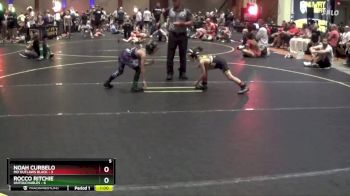 52 lbs Round 1 (4 Team) - Noah Curbelo, MO Outlaws Black vs Rocco Ritchie, Untouchables