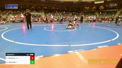 95 lbs Consi Of 4 - Evan Restivo, American Dream Wrestling Club vs AJ Woerpel, Team Nazar