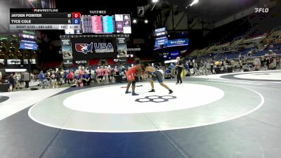 285 lbs Cons. Rd Of 32 - Jayden Pointer, KY vs Tyce Cole, FL