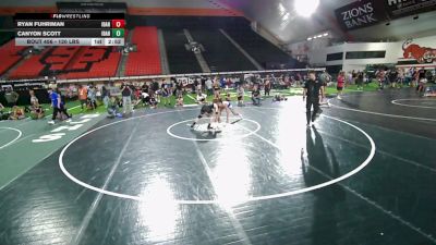 120 lbs 5th Place Match - Ryan Fuhriman, Idaho vs Canyon Scott, Idaho