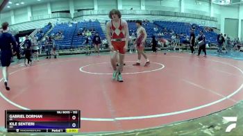 152 lbs Quarterfinal - Gabriel Dorman, PA vs Kile Sentieri, OH