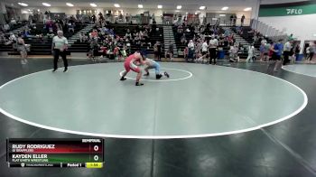 120 lbs Semifinal - Kayden Eller, Flat Earth Wrestling vs Rudy Rodriguez, GI Grapplers