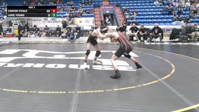 121 lbs Consy Rd I - Carter Fogle, Boyertown Area vs Luke Young, State College Area