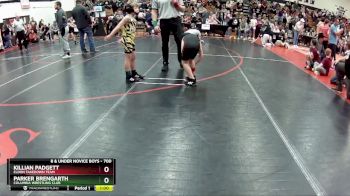 70D Round 2 - Parker Brengarth, Columbia Wrestling Club vs Killian Padgett, Eldon Takedown Team