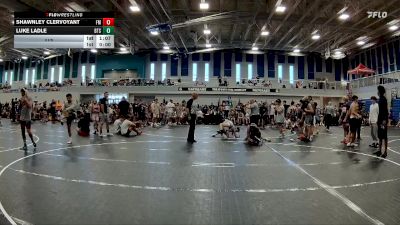 113 lbs Round 3 (4 Team) - Luke Ladle, Beebe Trained Silver vs Shawnley Clervoyant, Funky Monkey