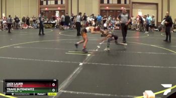 70 lbs Semis & 1st Wrestleback (8 Team) - Jack Lauer, Revival Blue vs Travis Butenewitz, Gotham City