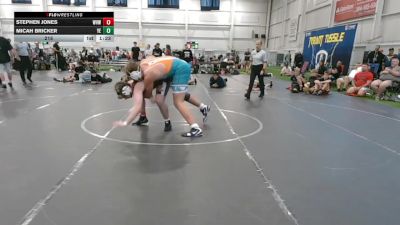 215 lbs Round 1 (6 Team) - Stephen Jones, West Virginia Wild vs Micah Bricker, Youngstown Elite