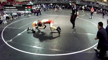 132 lbs Champ. Round 2 - Gage Sandoz, Valentine Wrestling Club vs Aiden Hanshaw, Beatrice Wrestling Club