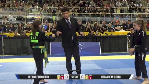 Jordan Dean Slotar vs Riley Cole Birchfield 2025 Pan Kids Jiu-Jitsu IBJJF Championship