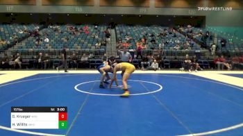 157 lbs Final - Dewey Krueger, Wyoming vs Hunter Willits, UN-Oregon State