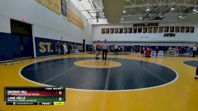 165 lbs Cons. Round 1 - George Hill, Ft. Worth Country Day School vs Lane Helle, Episcopal School Of Dallas