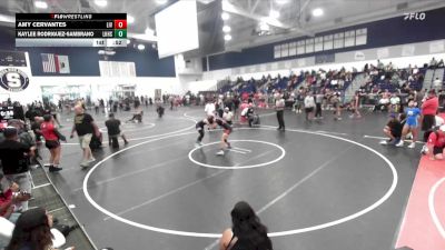 130 lbs Cons. Round 3 - Amy Cervantes, Livewire vs Kaylee Rodriguez-Sambrano, La Habra High School