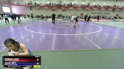 124 B Quarterfinal - Morgan Cope, McKendree University vs Olivia Heft, Grand Valley State