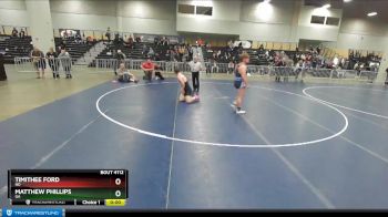 170 lbs Cons. Round 2 - Timithee Ford, ND vs Matthew Phillips, GA