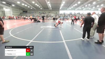 120 lbs Rr Rnd 3 - James Hedrick, 84 Athletes vs Thomas Potsko, Mat Assassins White