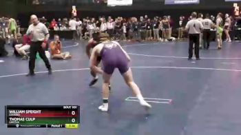 184 lbs Cons. Round 2 - Thomas Culp, Lincoln vs William Speight, Lourdes
