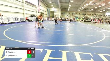 160 lbs Rr Rnd 1 - Chase Mayes, Indiana Outlaws Yellow vs Patrick Jackson, Felix Wrestling Academy