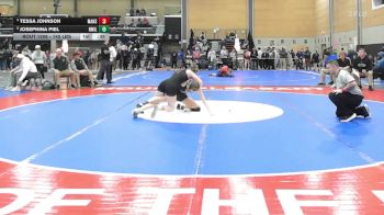 145 lbs Consi Of 8 #2 - Tessa Johnson, Mansfield vs Josephina Piel, New Milford
