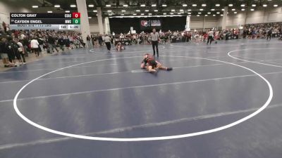 113 lbs Champ. Rd Of 64 - Colton Gray, Combative Sports Athletic Center vs Cayden Engel, MWC Wrestling Academy