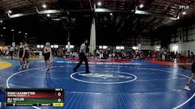 95 lbs Round 3 (6 Team) - Eli Taylor, RAW vs Evan Leadbetter, HANOVER HAWKEYE