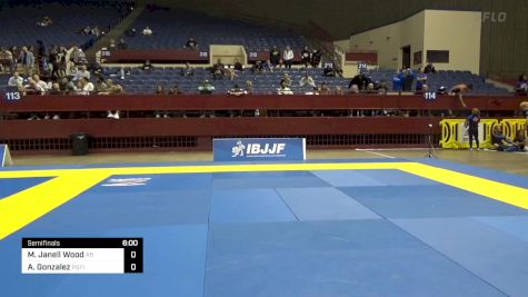 Maya Janell Wood vs Auriell Gonzalez 2024 Pan IBJJF Jiu-Jitsu No-Gi Championship