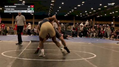 197 lbs C Of 16 #2 - Max Acciardi, Arizona State vs Zyan Hall, Navy