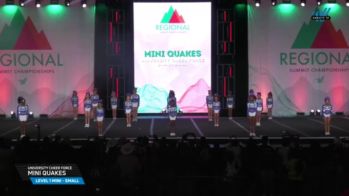University Cheer Force - Mini Quakes [2025 L1 Mini - Small Day 1] 2025 ...