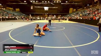 140 lbs Quarterfinal - Jayla Johnson, Wichita-Kapaun Mount Carmel vs Yareli Garcia, Dodge City