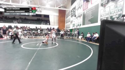 138 lbs 1st Place Match - Zaydrein Hernandez, St John Bosco vs Micah Wegman, Calabasas