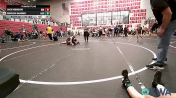110 lbs Consi Of 4 - Jace Henson, Team Nomad vs Deklyn Barnes, Harrah Little League Wrestling