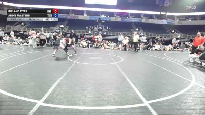 132 lbs 3rd Place - Ireland Dyer, Nwa 2 vs Addie Masters, Tech Fall Elite (TFE)