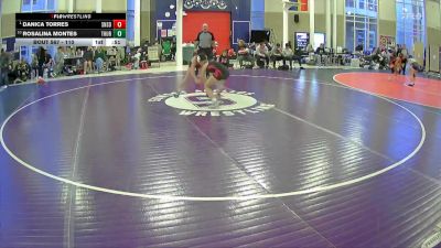 110 lbs Cons. Round 2 - Rosalina Montes, Thurston vs Danica Torres, Sunnyside